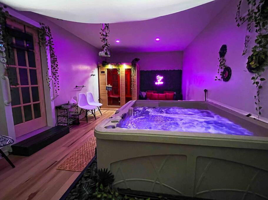 Zen Spa Oasis Retreat Sauna/Hotub/Firepit/Fun/Gameroom Blakeslee ภายนอก รูปภาพ